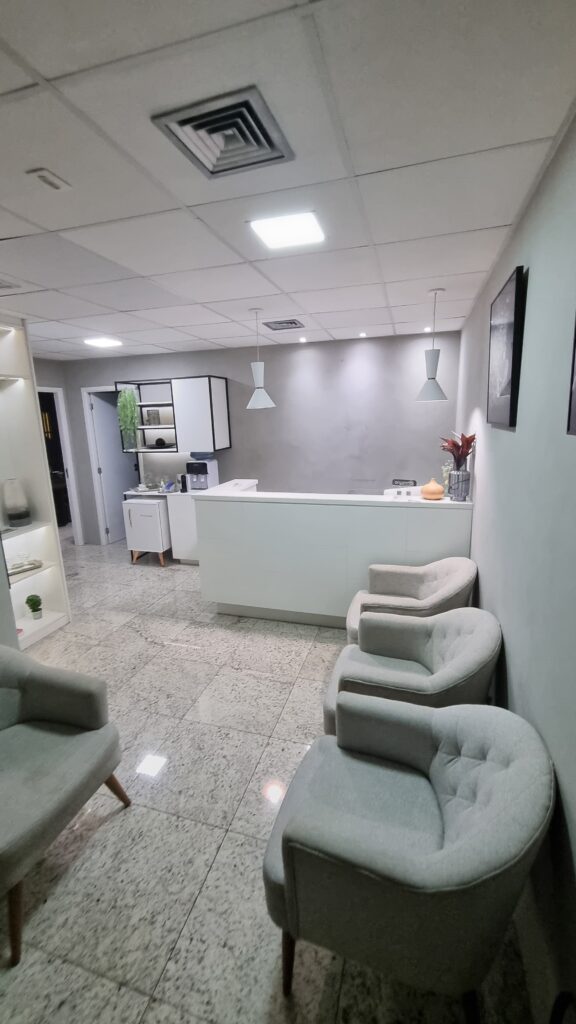 Imagem da recepção da Clinica dr Rafael